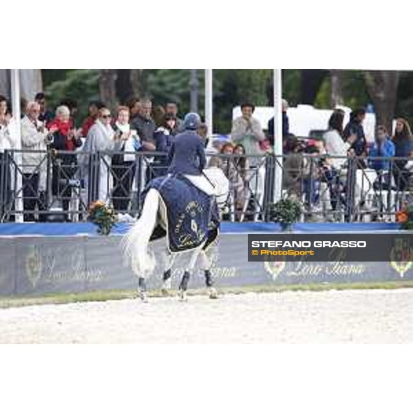 Loro Piana Grand Prix City of Rome Laura Kraut on Cedric Roma- Villa Borghese,24th may 2015 ph.Stefano Grasso/Loro Piana