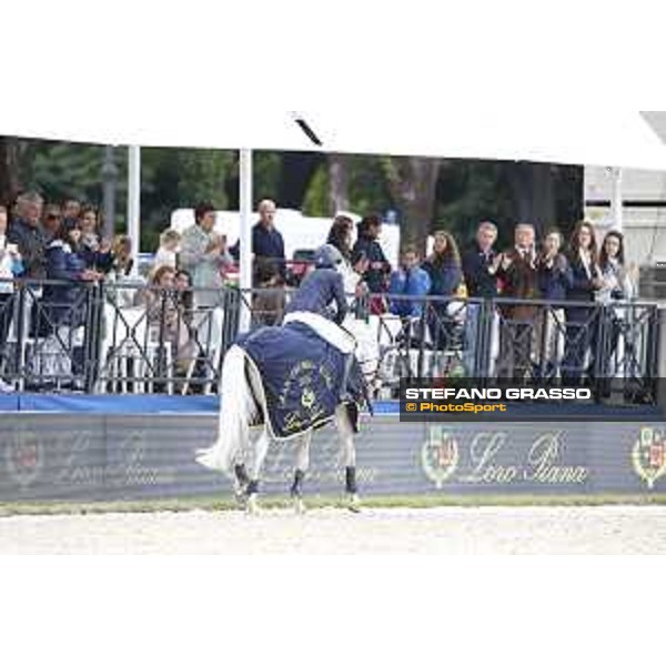 Loro Piana Grand Prix City of Rome Laura Kraut on Cedric Roma- Villa Borghese,24th may 2015 ph.Stefano Grasso/Loro Piana