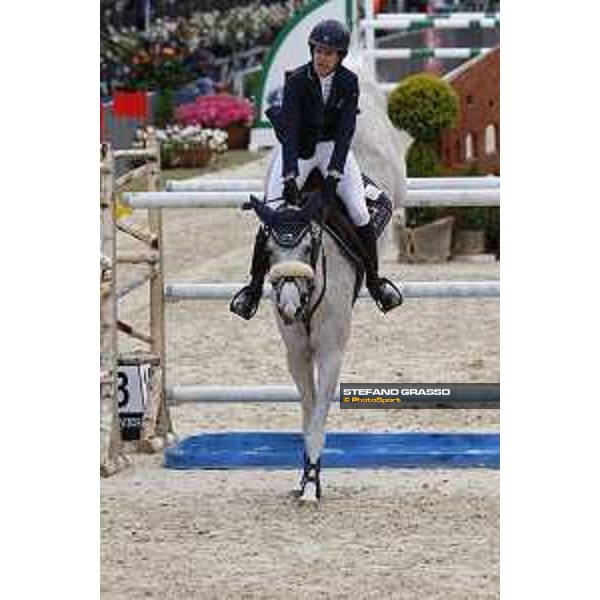 Loro Piana Grand Prix City of Rome Laura Kraut on Cedric Roma- Villa Borghese,24th may 2015 ph.Stefano Grasso/Loro Piana