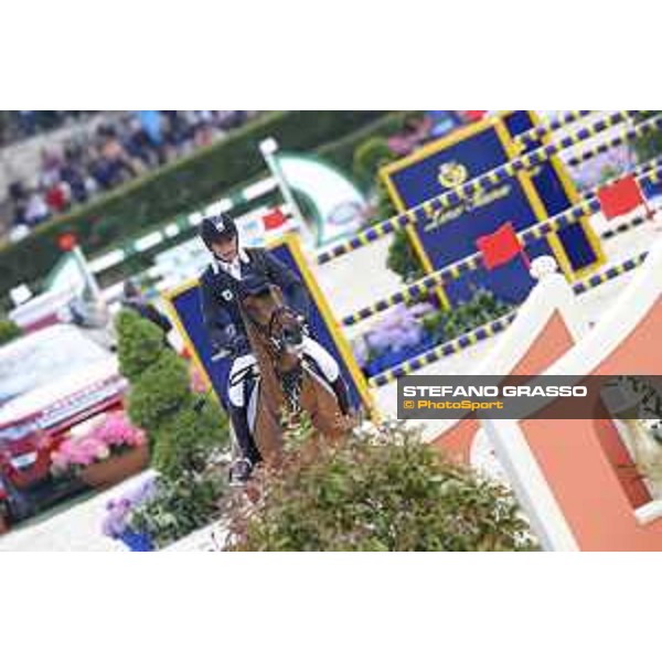 Loro Piana Grand Prix City of Rome Steve Guerdat on Corbinian Roma- Villa Borghese,24th may 2015 ph.Stefano Grasso/Loro Piana