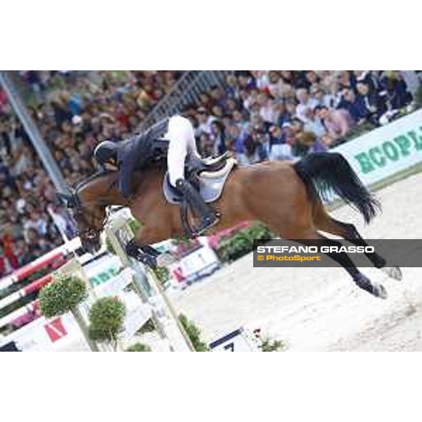 Loro Piana Grand Prix City of Rome Steve Guerdat on Corbinian Roma- Villa Borghese,24th may 2015 ph.Stefano Grasso/Loro Piana