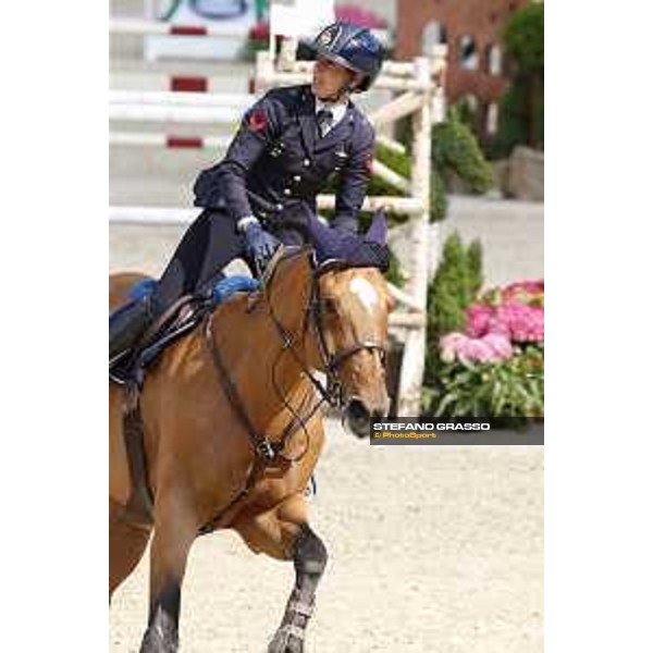 Loro Piana Grand Prix City of Rome Giulia Martinengo Marquet on Fixdesign Funke Van\'T Helke Roma- Villa Borghese,24th may 2015 ph.Stefano Grasso/Loro Piana
