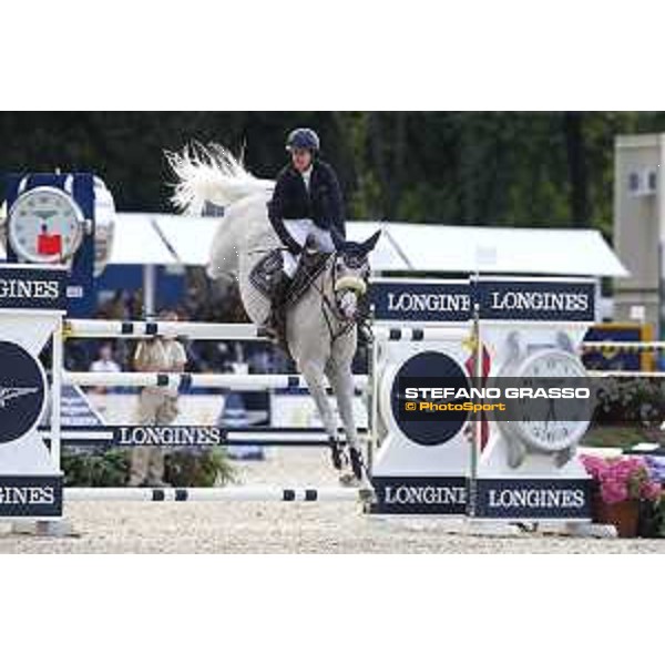 Loro Piana Grand Prix City of Rome Laura Kraut on Cedric Roma- Villa Borghese,24th may 2015 ph.Stefano Grasso/Loro Piana