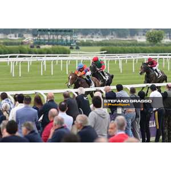 Hingol and Gregorio Arena winners of Premio dell\'Avvenire Milano - San Siro galopp racecourse,31st may 2015 ph.Stefano Grasso/Trenno srl