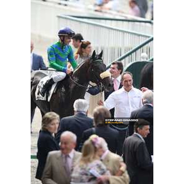 Dario Vargiu on Kyllachy Queen Milano - San Siro galopp racecourse,31st may 2015 ph.Stefano Grasso/Trenno srl