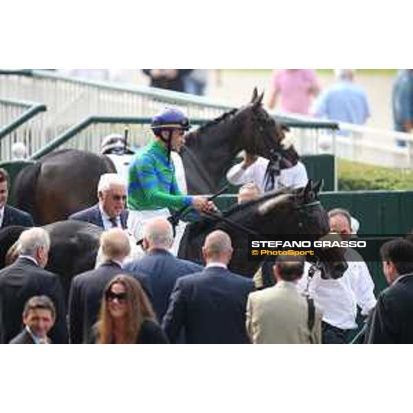 Dario Vargiu on Kyllachy Queen Milano - San Siro galopp racecourse,31st may 2015 ph.Stefano Grasso/Trenno srl