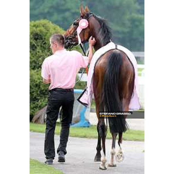 Lovelyn winner of the Oaks d\'Italia Milano - San Siro galopp racecourse,31st may 2015 ph.Stefano Grasso/Trenno srl