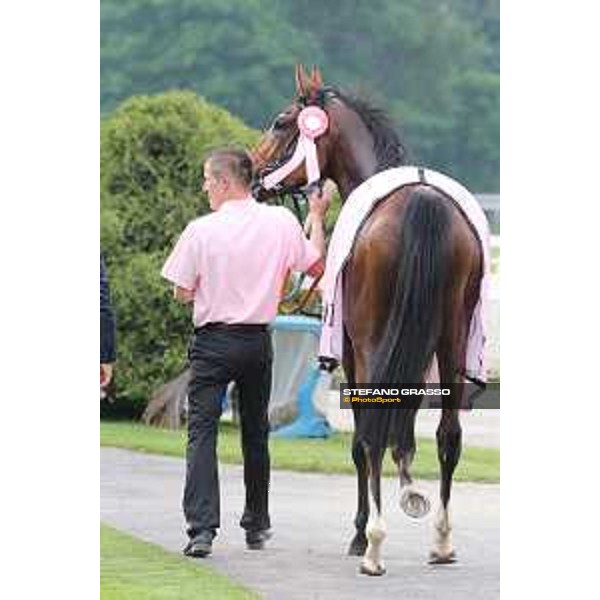 Lovelyn winner of the Oaks d\'Italia Milano - San Siro galopp racecourse,31st may 2015 ph.Stefano Grasso/Trenno srl