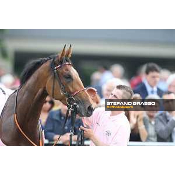 Lovelyn winner of the Oaks d\'Italia Milano - San Siro galopp racecourse,31st may 2015 ph.Stefano Grasso/Trenno srl