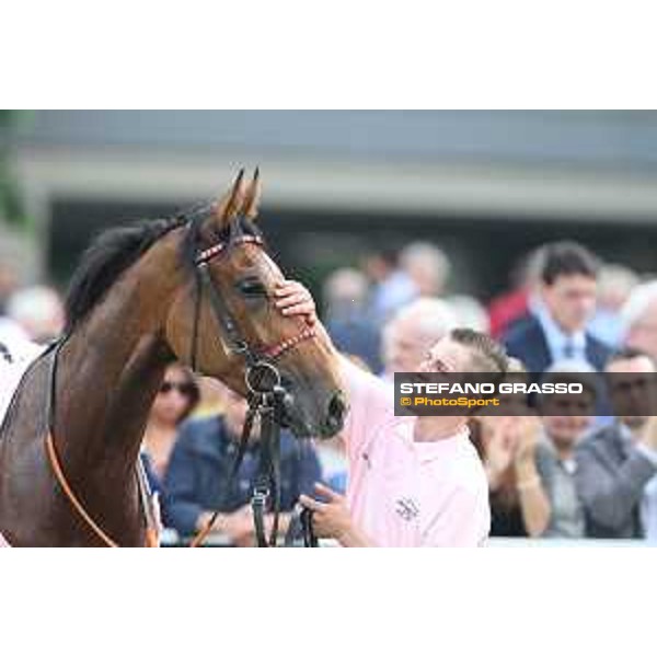 Lovelyn winner of the Oaks d\'Italia Milano - San Siro galopp racecourse,31st may 2015 ph.Stefano Grasso/Trenno srl