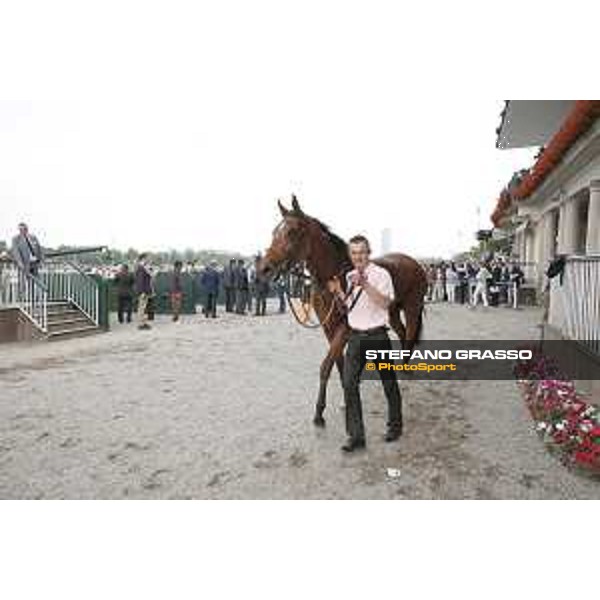 Oaks d\'Italia - winner Lovelyn Milano - San Siro galopp racecourse,31st may 2015 ph.Stefano Grasso/Trenno srl