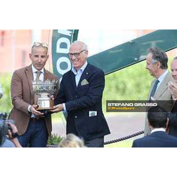 Prize giving of the Premio Alessandro Perrone Roma - Capannelle racecourse,2nd june 2015 ph.Stefano Grasso