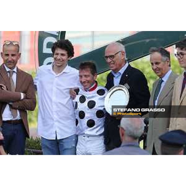 Prize giving of the Premio Alessandro Perrone Roma - Capannelle racecourse,2nd june 2015 ph.Stefano Grasso