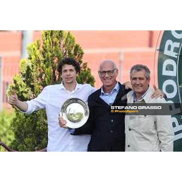 Prize giving of the Premio Alessandro Perrone Roma - Capannelle racecourse,2nd june 2015 ph.Stefano Grasso