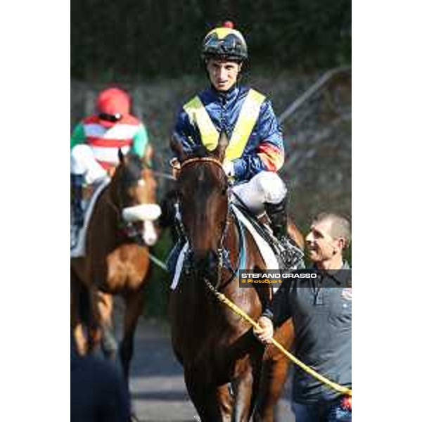 Salvatore Sulas on Salutation Roma - Capannelle racecourse,2nd june 2015 ph.Stefano Grasso