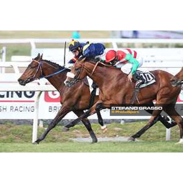 Salvatore Sulas on Salutation wins the Premio Enzo e Tullio Mei Roma - Capannelle racecourse,2nd june 2015 ph.Stefano Grasso