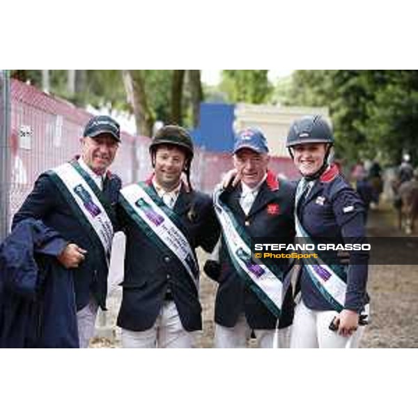 Team Great Britain celebrates their winning in the Coppa delle Nazioni 2015 Roma,22nd May 2015 ph.Stefano Grasso