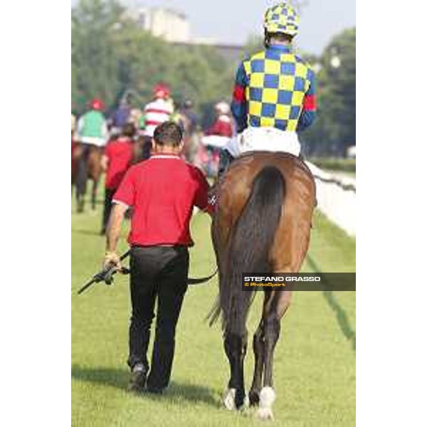 Fabio Branca and Dylan Mouth Gran Premio di Milano Milano - San Siro racecourse,7th june 2015 ph.Stefano Grasso