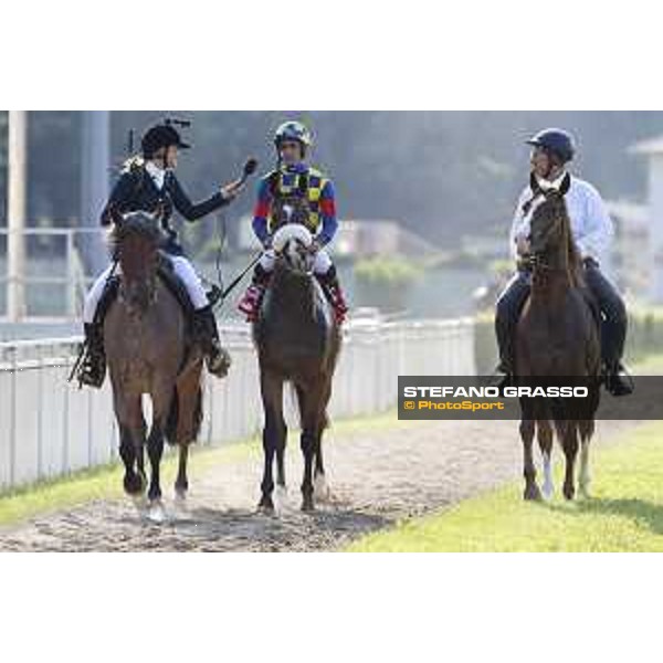 Fabio Branca and Dylan Mouth Gran Premio di Milano Milano - San Siro racecourse,7th june 2015 ph.Stefano Grasso