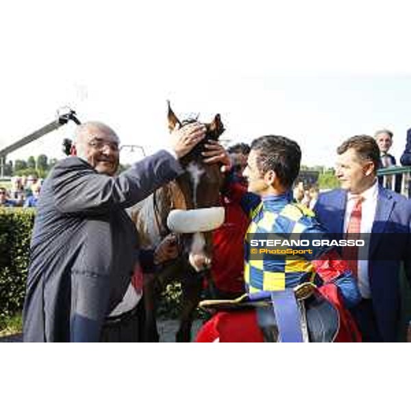 Fabio Branca,Dylan Mouth,Felice Villa and Stefano Botti Gran Premio di Milano Milano - San Siro racecourse,7th june 2015 ph.Stefano Grasso