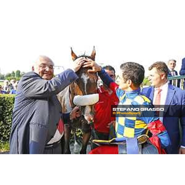 Fabio Branca,Dylan Mouth,Felice Villa and Stefano Botti Gran Premio di Milano Milano - San Siro racecourse,7th june 2015 ph.Stefano Grasso