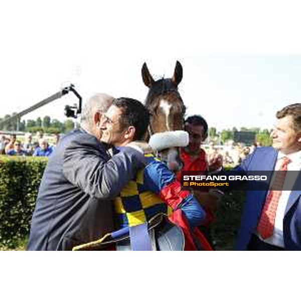 Fabio Branca,Dylan Mouth,Felice Villa and Stefano Botti Gran Premio di Milano Milano - San Siro racecourse,7th june 2015 ph.Stefano Grasso