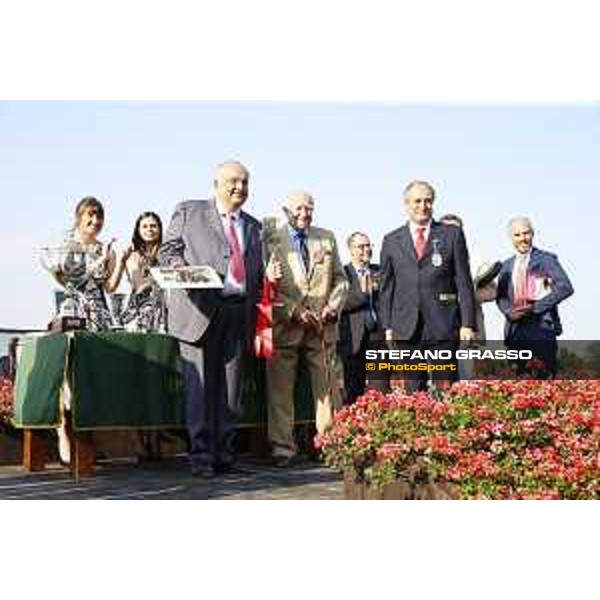 The Prize giving ceremony Gran Premio di Milano Milano - San Siro racecourse,7th june 2015 ph.Stefano Grasso