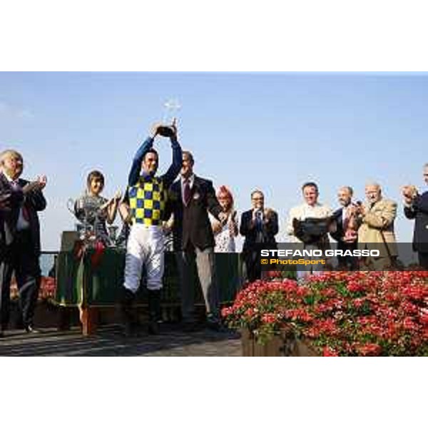 The Prize giving ceremony Gran Premio di Milano Milano - San Siro racecourse,7th june 2015 ph.Stefano Grasso