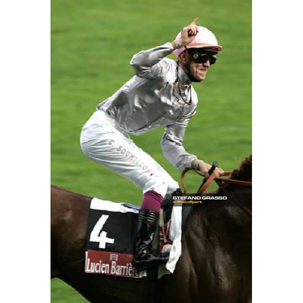 Christophe Soumillon Paris Longchamp, 1nd october 2005 ph .Stefano Grasso