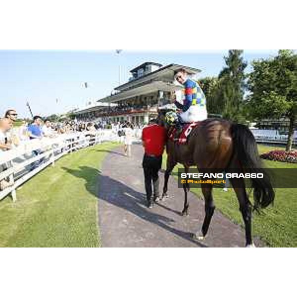 Fabio Branca and Dylan Mouth Gran Premio di Milano Milano - San Siro racecourse,7th june 2015 ph.Stefano Grasso