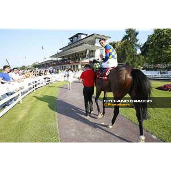 Fabio Branca and Dylan Mouth Gran Premio di Milano Milano - San Siro racecourse,7th june 2015 ph.Stefano Grasso