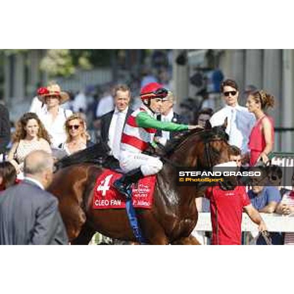 Dario Vargiu on Cleo Fan Gran Premio di Milano Milano - San Siro racecourse,7th june 2015 ph.Stefano Grasso