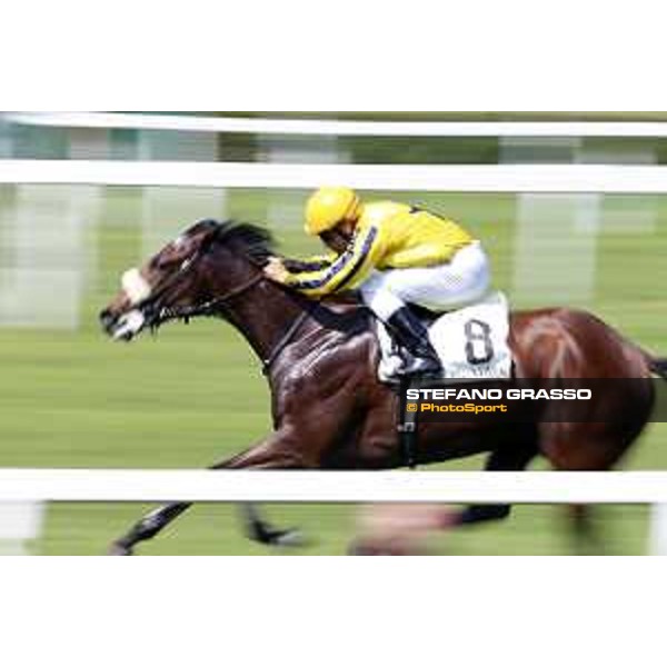 Dario Vargiu and Time Shanakill Milano - San Siro galopp racecourse,7th june 2015 ph.Stefano Grasso/Trenno srl