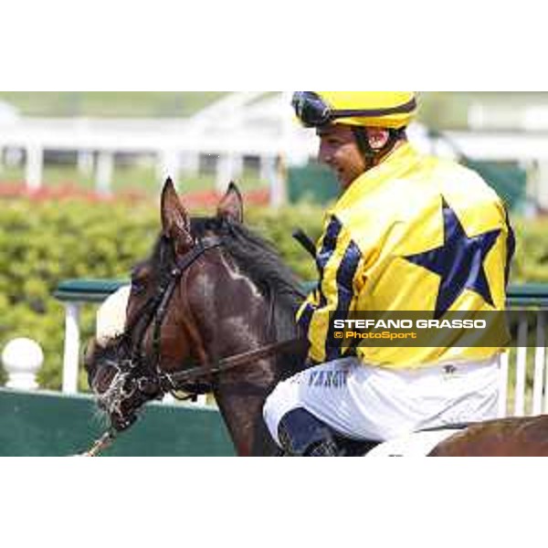 Dario Vargiu and Time Shanakill Milano - San Siro galopp racecourse,7th june 2015 ph.Stefano Grasso/Trenno srl