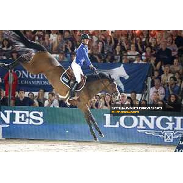 Penelope Leprevost and Ratina d\'la Rousserie win the LGCT of Cannes Cannes,13th june 2015 ph.Stefano Grasso/LGCT