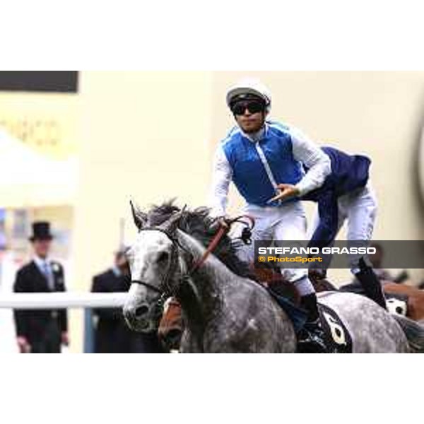 Maxime Guyon and Solow win the Queen Anne Stakes Ascot - Royal Ascot First day,16th june 2015 ph.Stefano Grasso