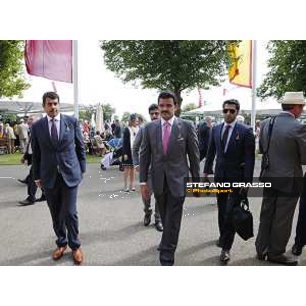 Sheikh Joaan bin Hamad bin Khalifa Al Thani and Hamad Al-Attiyah Goodwood and 29th july 2015 ph.Stefano Grasso/QEF