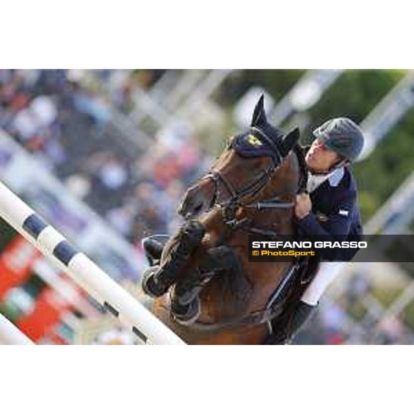 Furusiyya FEI Nations Cup Jumping Final - First Round Rolf Goran-Bengtsson on Unita Ask Barcelona,24th sept. 2015 ph.Stefano Grasso