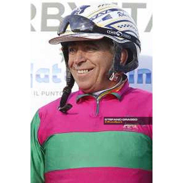 Roberto Andreghetti - Consolazione 88° Derby Italiano del Trotto Rome - Capannelle trot racecourse, 11/10/2015 ph.Stefano Grasso