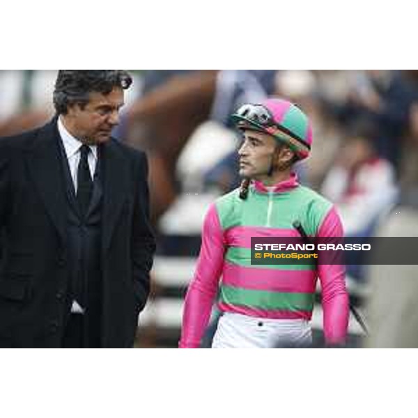 Dario Vargiu and Bruno Grizzetti Milano, San Siro racecourse 18 oct.2015 ph.Stefano Grasso