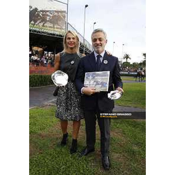 Cristina and Andrea Scarpellini - Premio Ribot Mem.Loreto Luciani Roma,Capannelle racecourse 25 october 2015 ph.Stefano Grasso/HippoGroup Roma Capannelle