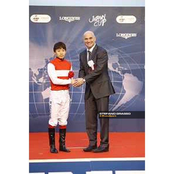 The 35th Japan Cup in association with Longines won by Ikezie Kenichi on Shonan Pandora Tokyo,29th nov.2015 ph.Stefano Grasso/Longines