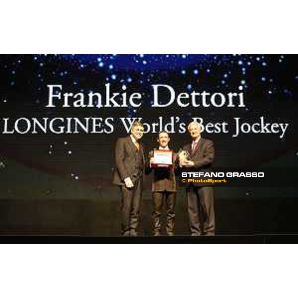 Longines World\'s Best Jockey Award -Frankie Dettori winner Hong Kog,11th dec.2015 ph.Stefano Grasso/Longines