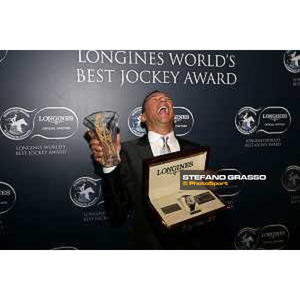 Longines World\'s Best Jockey Award Frankie Dettori winner Hong Kong,11th dec.2015 ph.Stefano Grasso/Longines