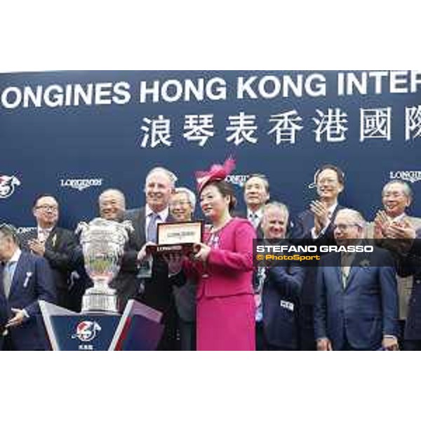 Ryan Moore on Highland Reel wins the Longines Hong Kong Vase Hong Kong,13th dec.2015 ph.Stefano Grasso/Longines
