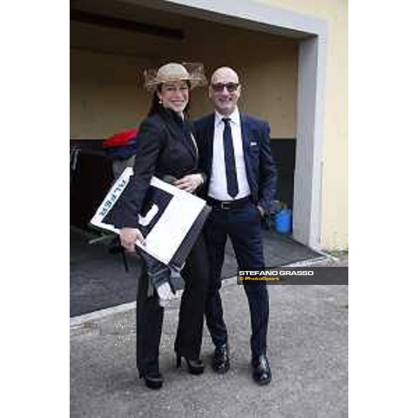 Giuglia Foglia and Stefano Landi Fashion at the 126° Premio Pisa Pisa San Rossore racetrack 20/03/2016 ph.© Stefano Grasso