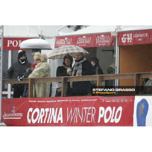 pubblico Cortina Winter Polo Jaeger-LeCoultre Gold Cup Cortina, 25 febbrai 2006 ph. Stefano Grasso