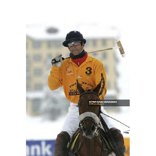 Martin Pasqual - Hotel de La Poste Cortina Winter Polo Jaeger-LeCoultre Gold cup Cortina, 25 febbraio 2006 ph. Stefano Grasso
