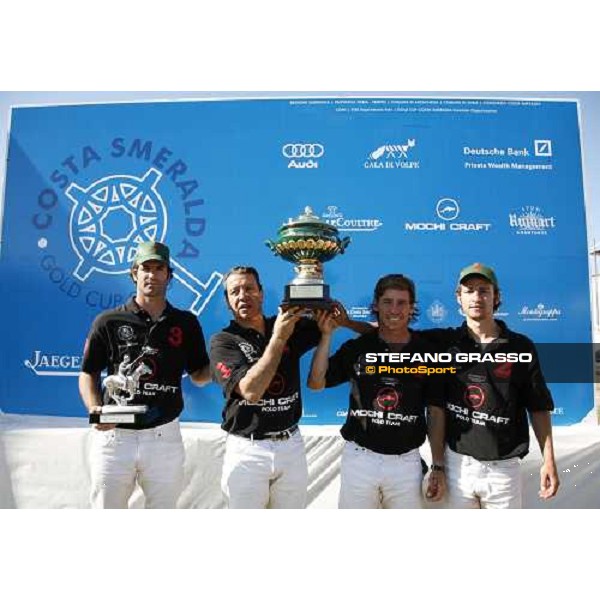 the Mochi Craft Polo Team winner of Costa Smeralda Jaeger-LeCoultre Polo Cup Porto Cervo, 30th april 2006 ph. Stefano Grasso