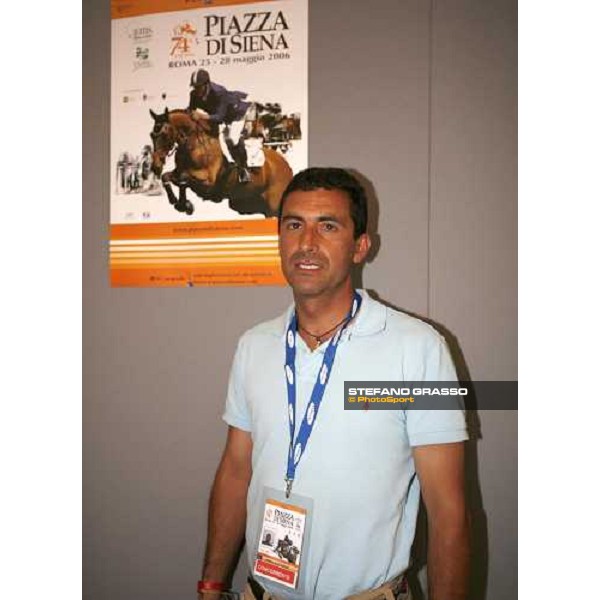 Juan Carlos Garcia at Piazza di Siena 2006 Rome, 24th may 2006 ph. Stefano Grasso